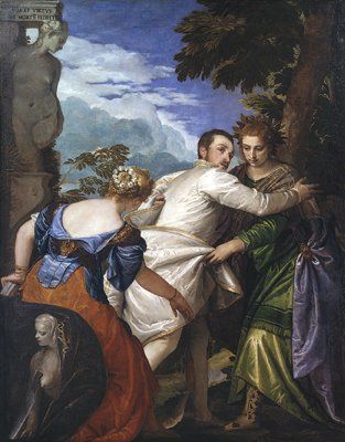 The Choice Between Virtue and Vice Paolo Veronese (Italian, 1528–1588)